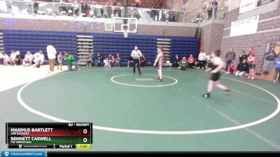 90/HWT Round 4 - Maximus Bartlett, 208 Badgers vs Bennett Caswell, TW Wrestling