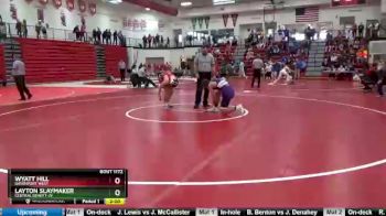 182 lbs Cons. Round 2 - Wyatt Hill, Davenport West vs Layton Slaymaker, Central DeWitt-JV