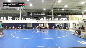 134 lbs Quarterfinal - Nicholas Salamone, Gold Medal WC - HSC vs Jude Pizzi, Malvern Prep - HSC