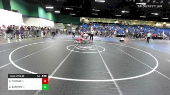 120 lbs Consi Of 64 #2 - Christian Fretwell, FL vs Gino Schinina, NJ