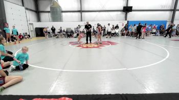 43 kg Quarterfinal - Brielle Prendergast, Misfits Girls Saphire vs Francesca Gusfa, Blair