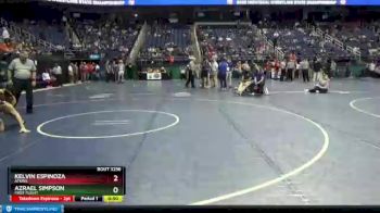 3 lbs Cons. Round 2 - Kelvin Espinoza, Atkins vs Azrael Simpson, First Flight