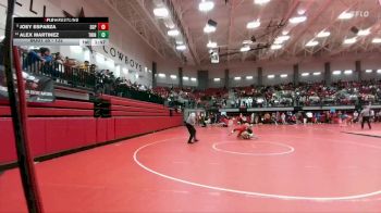 132 lbs Champ. Round 1 - Joey Esparza, South Grand Prairie vs Alex Martinez, Euless Trinity