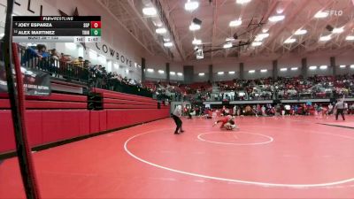 132 lbs Champ. Round 1 - Joey Esparza, South Grand Prairie vs Alex Martinez, Euless Trinity