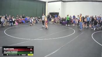 70 lbs Cons. Semi - Blake Dann, Palmetto State Wrestling vs Raleigh Parrish, Chapin Youth Wrestling