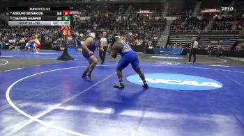 285 lbs Champ. Round 1 - Adolfo Betancur, JWU (Providence) vs Cam`ron Harper, Aurora
