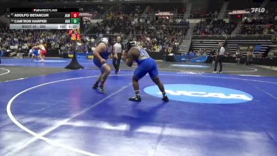 285 lbs Champ. Round 1 - Adolfo Betancur, JWU (Providence) vs Cam`ron Harper, Aurora