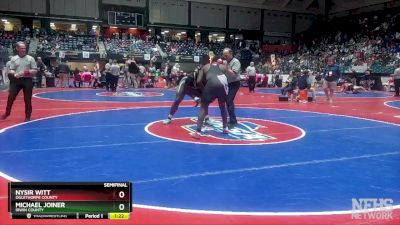 1A-285 lbs Semifinal - Michael Joiner, Irwin County vs Nysir Witt, Oglethorpe County