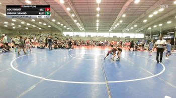 80 lbs Quarterfinal - Colt Bisset, Quest School Of Wrestling MS vs Joseph Fleming, Mat Assassins Red
