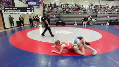 78 lbs Consi Of 4 - Rhett Jackson, Rockmart Takedown Club vs Maverick Womack, Roundtree Wrestling Academy