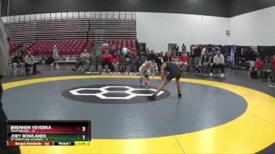 90 lbs Semis & 1st Wrestleback (8 Team) - Brennen Veverka, Team Revival vs Joey Rowlands, CP Wrestling Academy