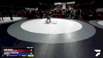 70 lbs Cons. Semi - Joie Reyes, Madera Wrestling Club vs Anissa Avendano, California