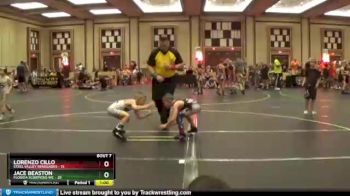 64 lbs Round 3 (6 Team) - Lorenzo Cillo, Steel Valley Renegades vs Jace Beaston, Florida Scorpions WC