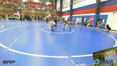 100 lbs Consi Of 8 #2 - Tidus Daniel, Hilldale Youth Wrestling Club vs Weston Gilroy, Mojo Grappling Academy