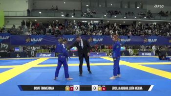 Ercilia Abigail León Moena vs Insaf Timmerman 2025 European Jiu-Jitsu IBJJF Championship