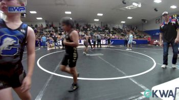 70-73 lbs Rr Rnd 4 - Jaxson Williams, Tecumseh Take Down Club vs Jerald Torres, OKC Saints Wrestling