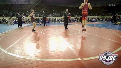 88 lbs Consi Of 8 #1 - Barry Ritter, Jr, Coweta Tiger Wrestling vs Mason Fowler, Eagle Fang Wrestling