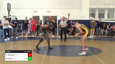 149 lbs Round Of 64 - Charles Spencer, Kent State vs McCoy Pace, Columbia