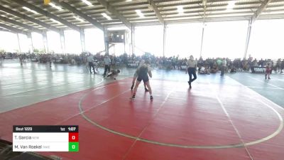 165 lbs Semifinal - Tatum Garcia, New Mexico Bad Boyz vs Mason Van Roekel, TakeDown Industries