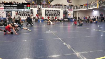 121 lbs R-16 - Jamison Forrest, Bishop McCort vs Wyatt Spencer, Wyoming Seminary