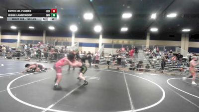 126 lbs Consi Of 16 #2 - Edwin Jr. Flores, Socal Grappling vs Jesse Landtroop, Sweet Home