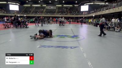 171 lbs Quarterfinal - Maddox Roberts, Millsboro vs Mekhi Ferguson, Virginia Beach