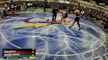 189 lbs Round 1 (4 Team) - Kyle Linville, Shakopee vs Brayden Koester, Bettendorf