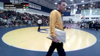 110 lbs Cons. Round 1 - Coral Vazquez, Norwalk vs Dylan Marin, Centennial (Corona)