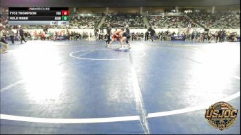 155 lbs Consi Of 8 #1 - Tyce Thompson, Piedmont vs Kole Riner, ARDMORE TAKEDOWN CLUB