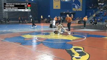 120 lbs Semifinal - Alex Rozas, Teurlings Catholic vs Michael Batista, Blair Academy