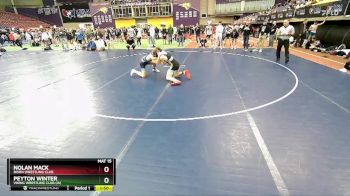 138 lbs Champ. Round 1 - Peyton Winter, Viking Wrestling Club (IA) vs Nolan Mack, Bison Wrestling Club