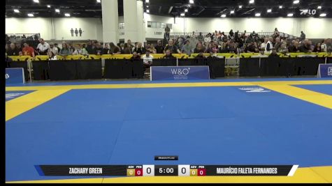 Maurício Faleta Fernandes vs Zachary Green 2025 World IBJJF Jiu-Jitsu No-Gi Championship