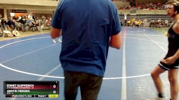 135 lbs Finals (8 Team) - Emmet Klepperich, Z-M (Zumbrota/Mazeppa) vs Griffin Mergen, K-M