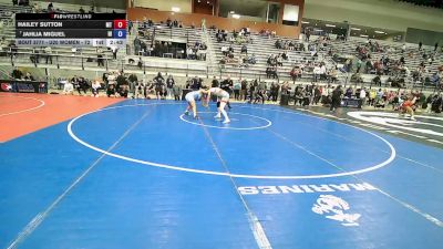 U20 Women - 72 lbs Cons. Round 3 - Hailey Sutton, MT vs Jahlia Miguel, HI