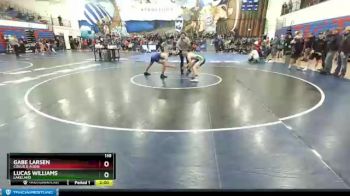 138 lbs Champ. Round 1 - Lucas Williams, Lakeland vs Gabe Larsen, Coeur D Alene