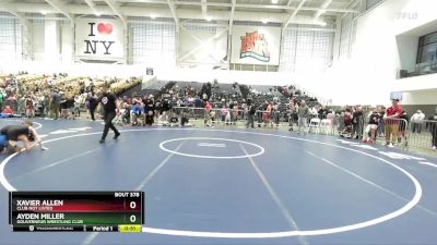 75 lbs Cons. Round 1 - Ayden Miller, Gouverneur Wrestling Club vs Xavier Allen, Club Not Listed