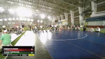 57 lbs Finals (8 Team) - Adrian Flowers, Mt. Crest vs Ryker Carpenter, Shootbox