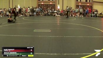 145 lbs Champ. Round 2 - Rocco Negron, Myland Wrestling Academy vs Alec Baxley, Kraken