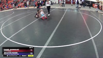 45 lbs Round 3 - Braxton Moore, Team Zapas Wrestling Club vs Daniel Rodriguez, GI Grapplers