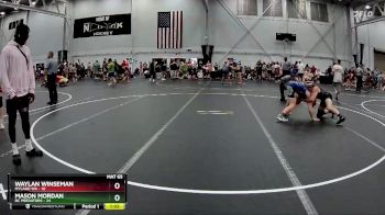 150 lbs Placement (4 Team) - Waylan Winseman, Myland WA vs Mason Mordan, BC Predators