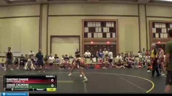 130 lbs Round 2 (6 Team) - Santino Danise, Bitetto Trained vs Chase Calhoun, Spartan Wrestling Club