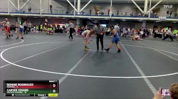 110 lbs Round 2 (10 Team) - Carter Kinard, Upstate Uprising vs Ronnie Rodriguez, RedNose