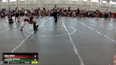 64 lbs Finals (2 Team) - Eesa Mirza, Phoenix WC vs Jackson Stickle, 84 Athletes