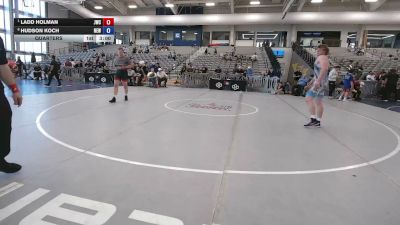 215 lbs Quarters - Ladd Holman, JWC vs Hudson Koch, Nevada Elite Wrestling