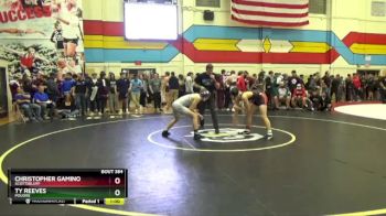 126 lbs 3rd Place Match - Ty Reeves, Poudre vs Christopher Gamino, Scottsbluff