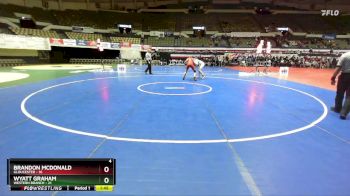 157 lbs Finals (2 Team) - Wyatt Graham, Western Branch vs Brandon McDonald, Gloucester