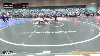 105 lbs Semifinal - Isaiah Stout, F-5 Grappling vs Jett Brenner, Grindhouse