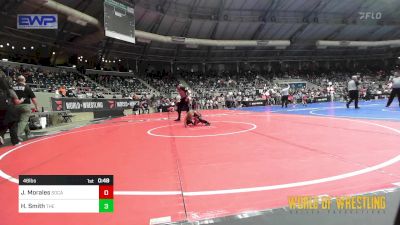 46 lbs Round Of 32 - Jesse Morales, SoCal Hammers vs Holten Smith, The Best Wrestler