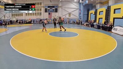 285 lbs Cons. Round 1 - Matthew Cannon, Lake Forest H S vs Isaiah Melton, Odessa H S