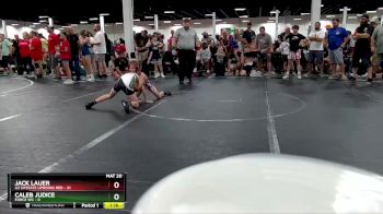 68 lbs Round 2 (8 Team) - Jack Lauer, U2 Upstate Uprising Red vs Caleb Judice, Force WC